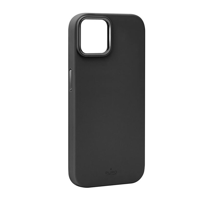 Etui PURO Icon Mag Pro MagSafe do Apple iPhone 15 Plus Czarny