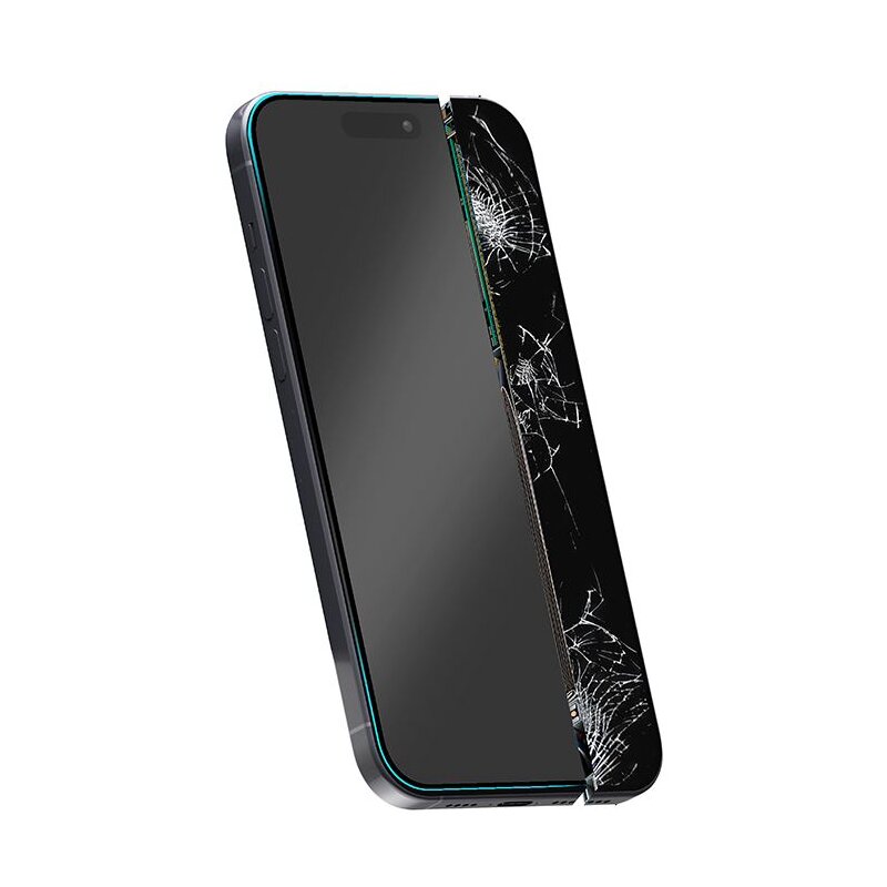 Szkło hybrydowe CRONG Nano Glass do Apple iPhone 15/16