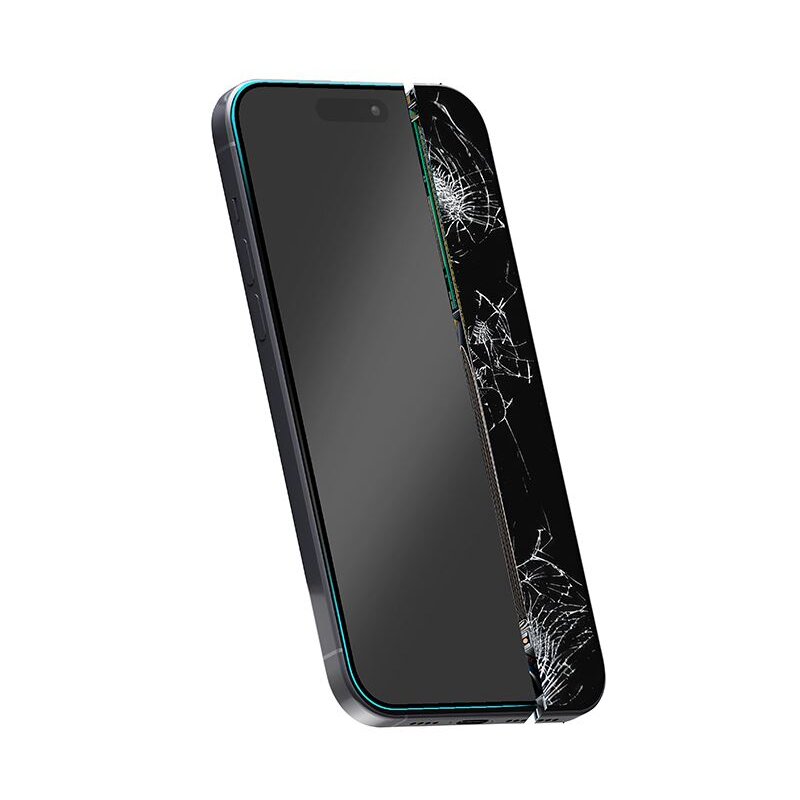 Szkło hybrydowe CRONG Nano Glass do Apple iPhone 15 Plus/16 Plus