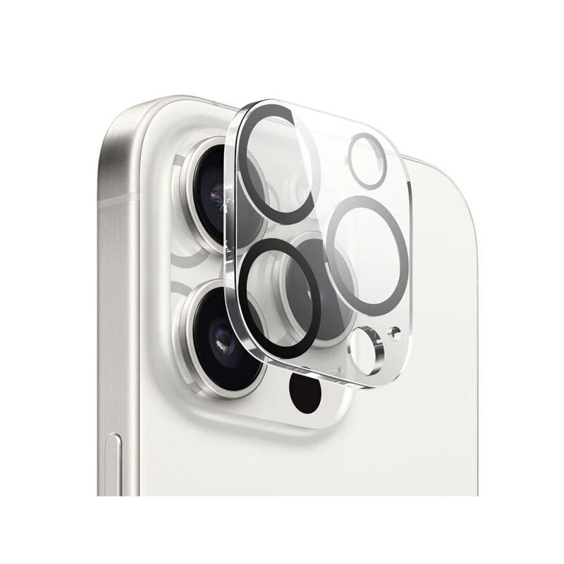 Nakładka na obiektyw CRONG Lens Shield do Apple iPhone 15 Pro/15 Pro Max