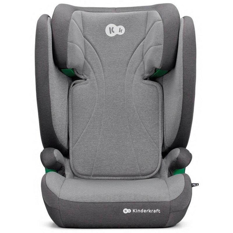 Fotelik samochodowy KINDERKRAFT Junior Fix 2 I-Size 100-150 cm (15-36 kg) Szaro-grafitowy