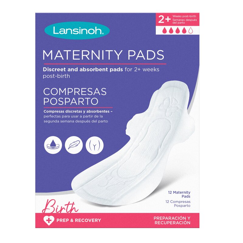 Podpaski poporodowe LANSINOH M (12 szt.)