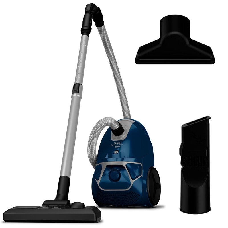 Odkurzacz TEFAL Compact Power TW3931EA granatowo-srebrny