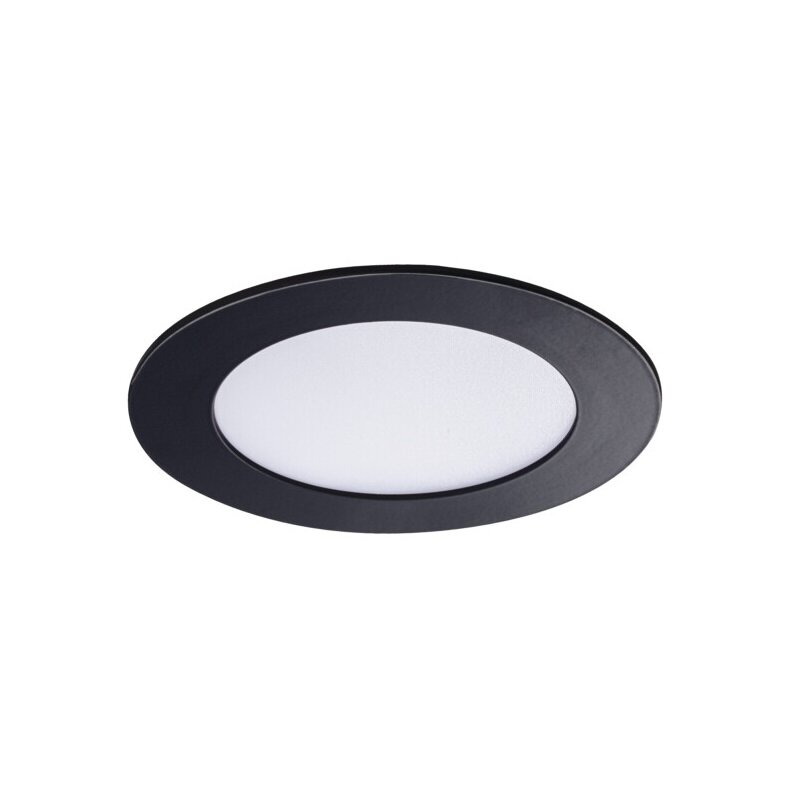 Oprawa LED KANLUX Rounda V2LED6W-WW-B Czarny