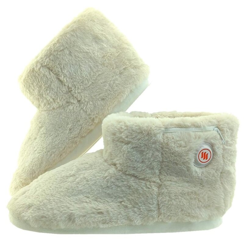 Podgrzewane kapcie GLOVII GQ7M (rozmiar 36-40) Biały