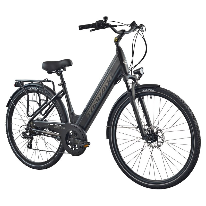 Rower elektryczny TORPADO Venere D18 28 cali Czarny