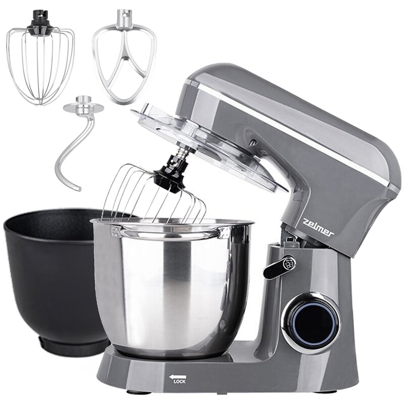 Robot kuchenny planetarny ZELMER ZKR1310G 1300W (2 misy w zestawie)