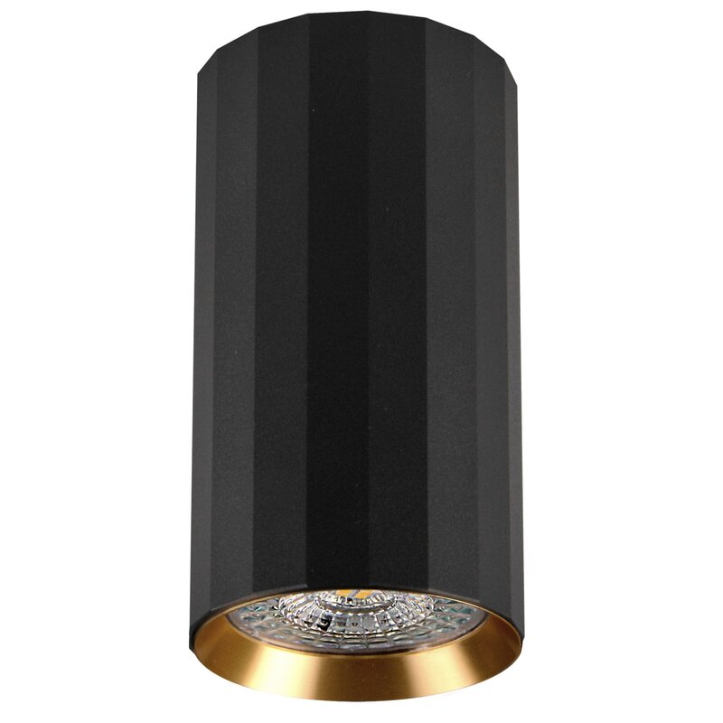 Oprawa sufitowa punktowa GOLDLUX Nicea 323408 Czarno-złoty