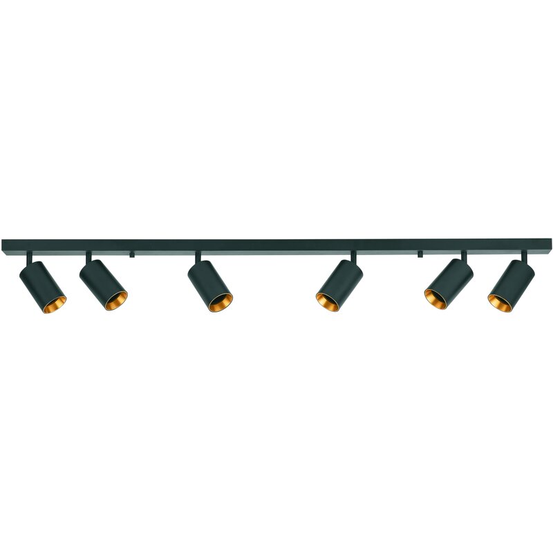 Lampa sufitowa punktowa GOLDLUX Maribel 319951 Czarno-złoty