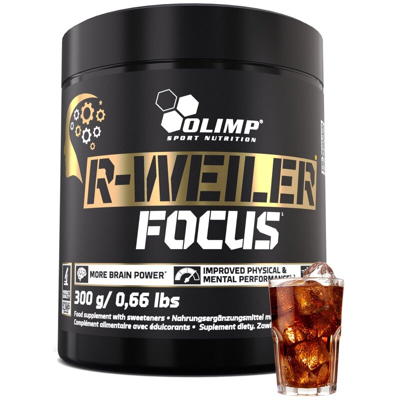 Przedtreningówka OLIMP R-Weiler Focus Cola (300 g)