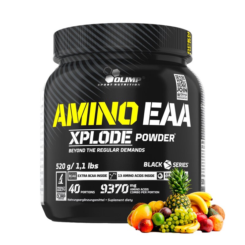 Aminokwasy EAA OLIMP Xplode Powder Owocowy (520 g)
