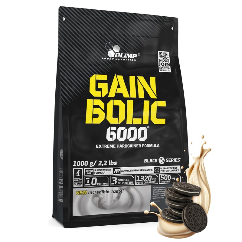 Gainer OLIMP Gain Bolic 6000 Ciastko kremowe (1000 g)
