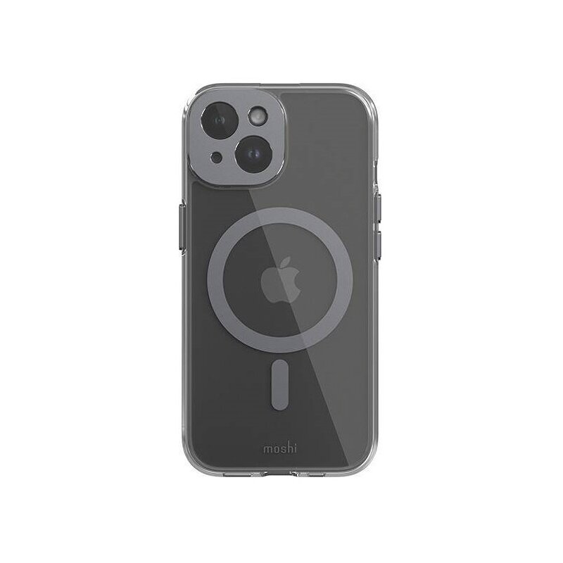 Etui MOSHI iGlaze MagSafe do Apple iPhone 15 Szary
