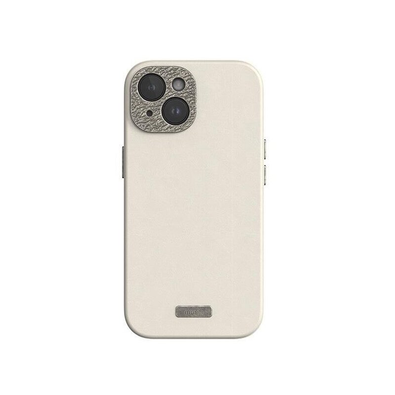 Etui MOSHI Napa MagSafe do Apple iPhone 15 Beżowy