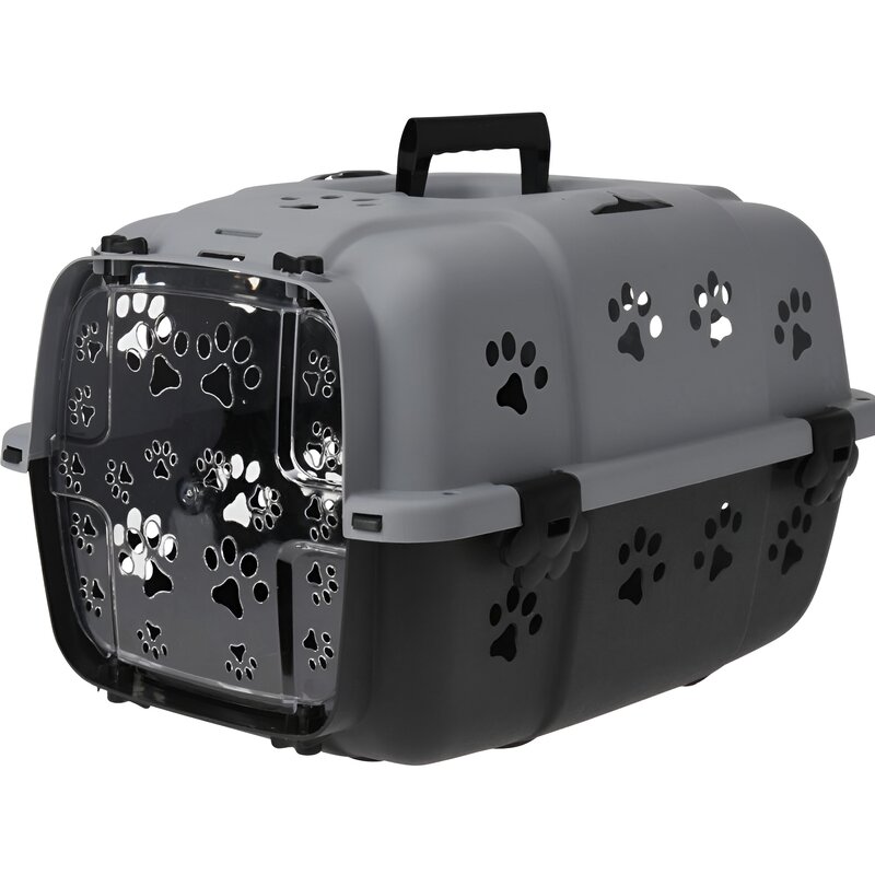 Transporter DOGS COLLECTION 48 x 32 x 30 cm Szaro-czarny