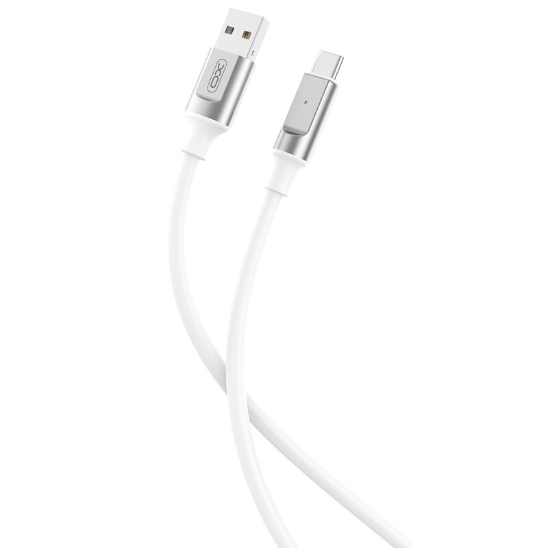 Kabel USB - USB-C XO NB251 6A 1 m Biały