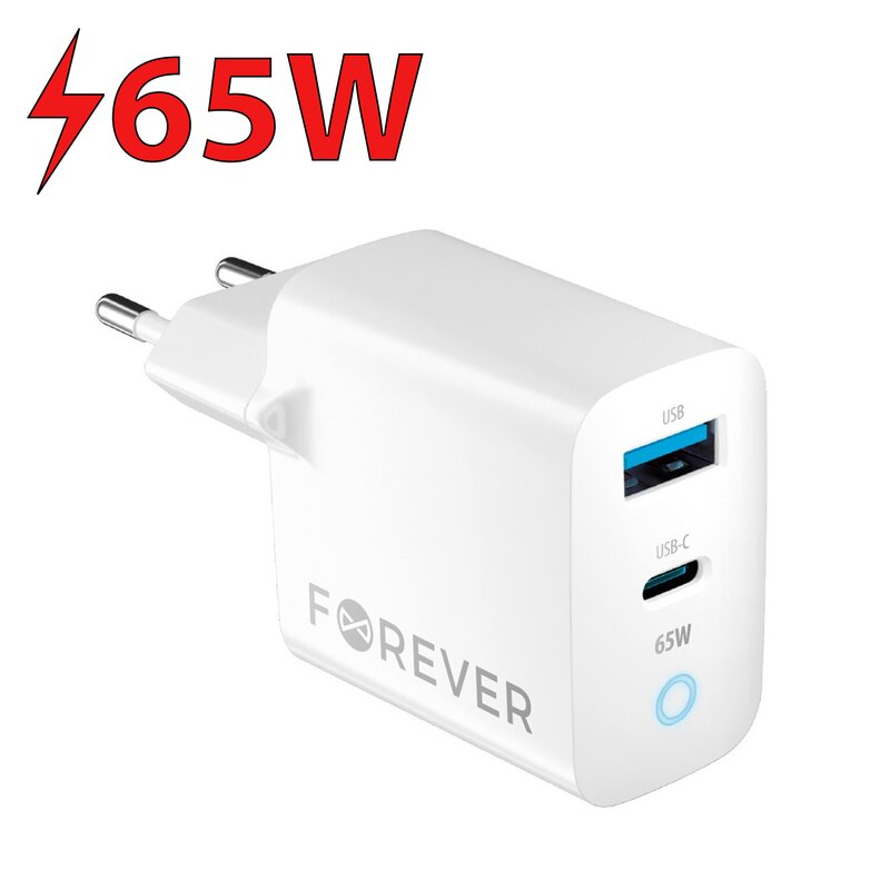 Ładowarka sieciowa FOREVER TC-06-65AC 65W Biały