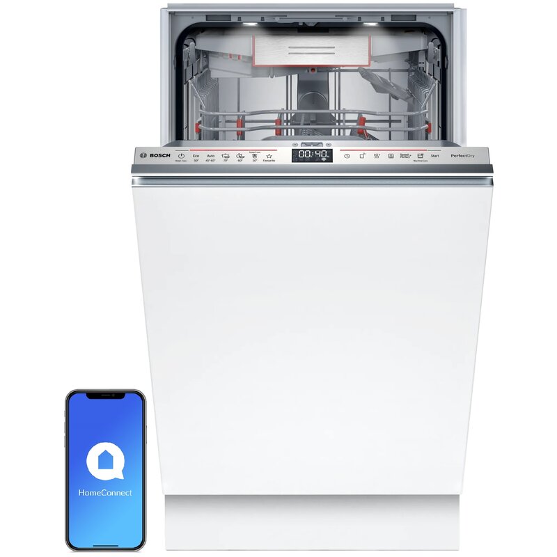 Bosch Serie 6 SPV6ZMX17E 44,8cm Szuflada na sztućce Zdalne sterowanie