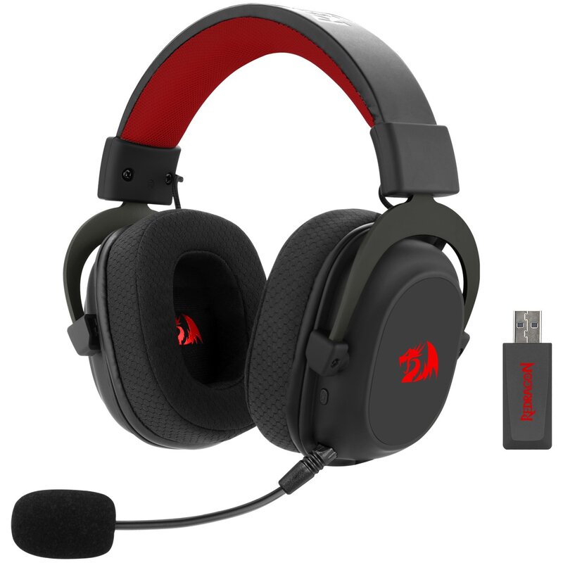 Słuchawki REDRAGON Zeus H510 Pro RGB Bezprzewodowe, Nauszne, Dźwięk przestrzenny