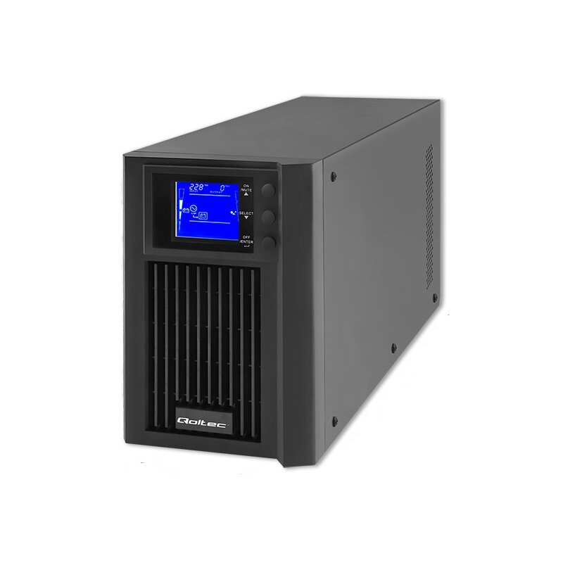 Zasilacz UPS QOLTEC Pure Sine Wave 53981 2000VA 1600W