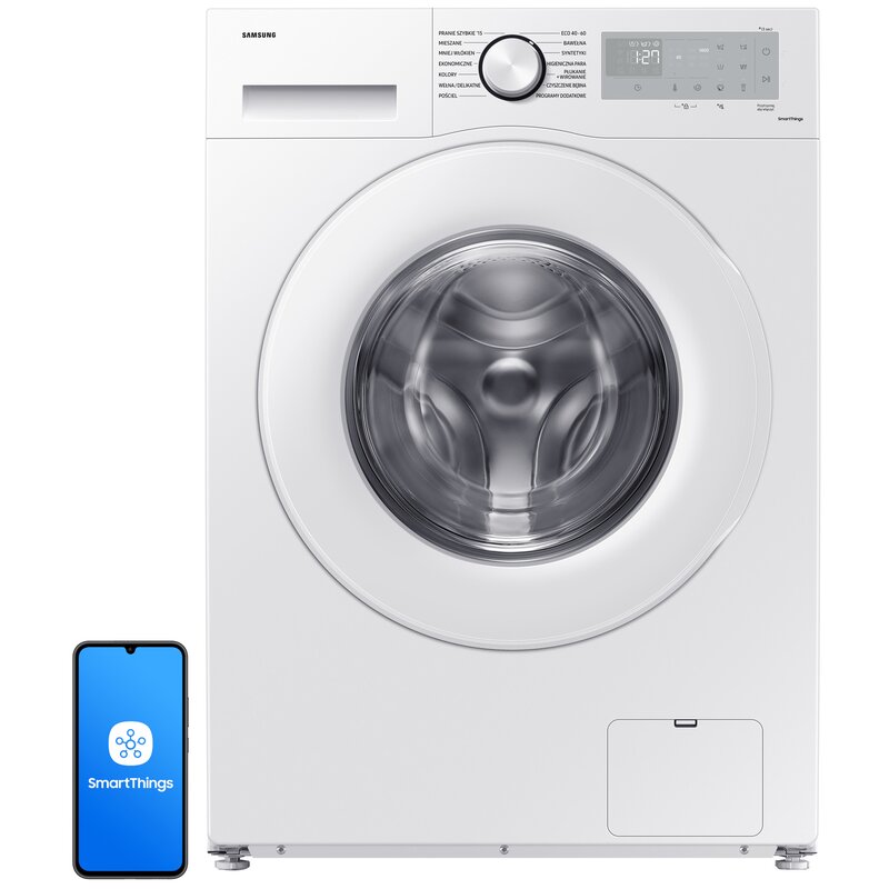 Pralka SAMSUNG Seria 5000 WW90CGC04DTH 9kg 55cm 1400obr AI Energy Mode Sterowanie smartfonem