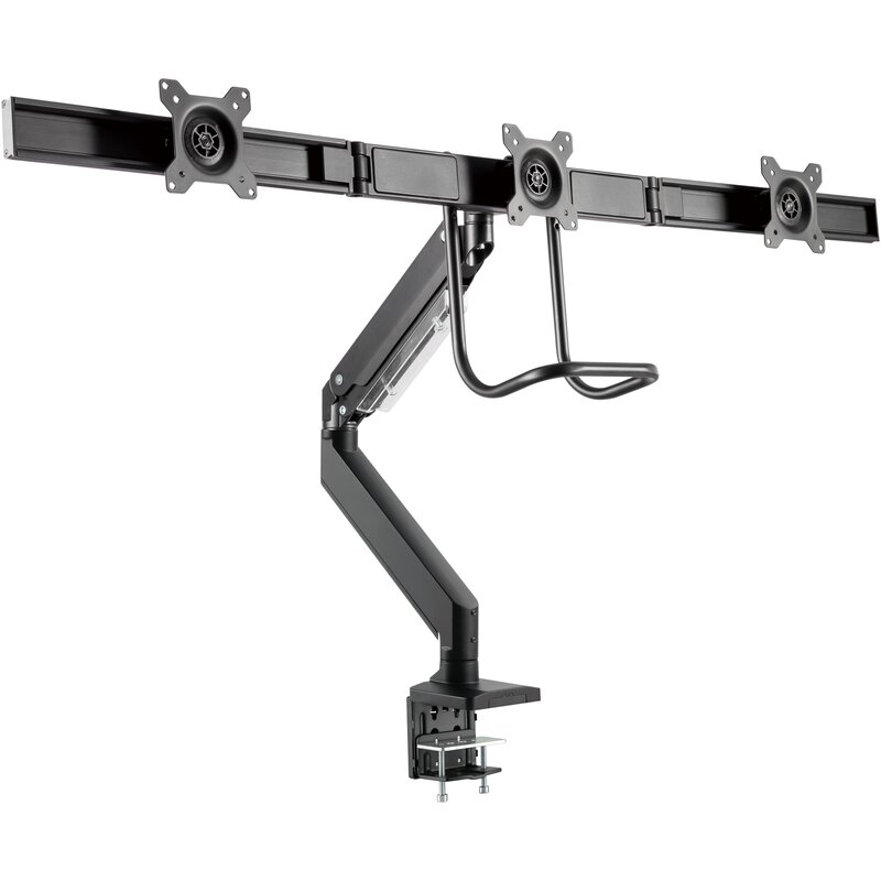 Uchwyt do monitora GEMBIRD MA-DA3-03 17-27 cali Czarny