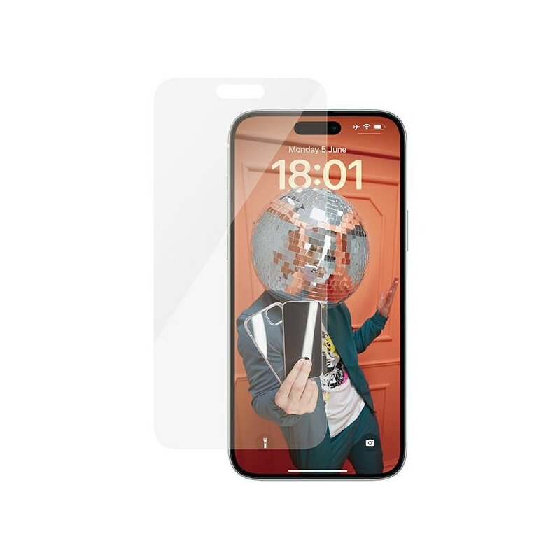 Szkło hartowane PANZERGLASS Classic Fit Screen Protection do Apple iPhone 15 Plus
