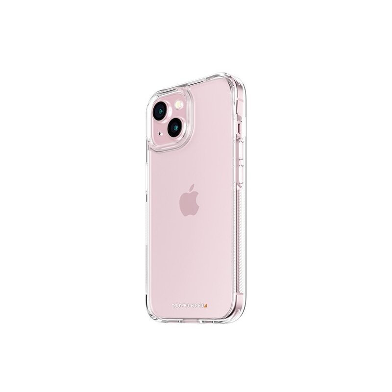 Etui PANZERGLASS HardCase do Apple iPhone 15 Plus Przezroczysty + Szkło hartowane Ultra-Wide Fit Privacy + Szkło hartowane na obiektyw PicturePerfect Lens