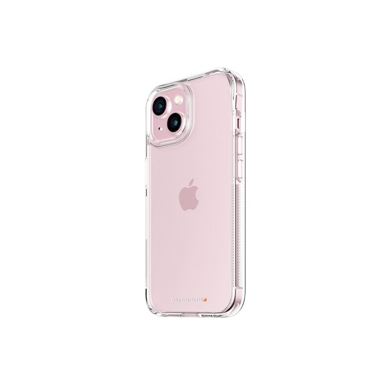 Etui PANZERGLASS HardCase do Apple iPhone 15 Przezroczysty + Szkło hartowane Ultra-Wide Fit + Szkło hartowane na obiektyw PicturePerfect Lens