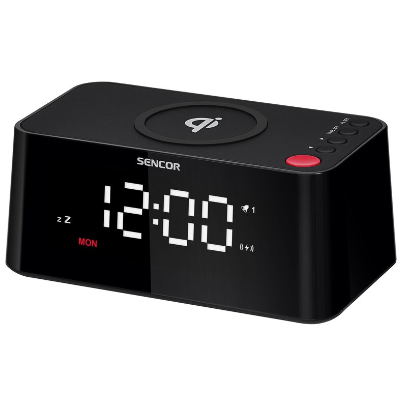 Budzik SENCOR SDC 7600 QI Czarny
