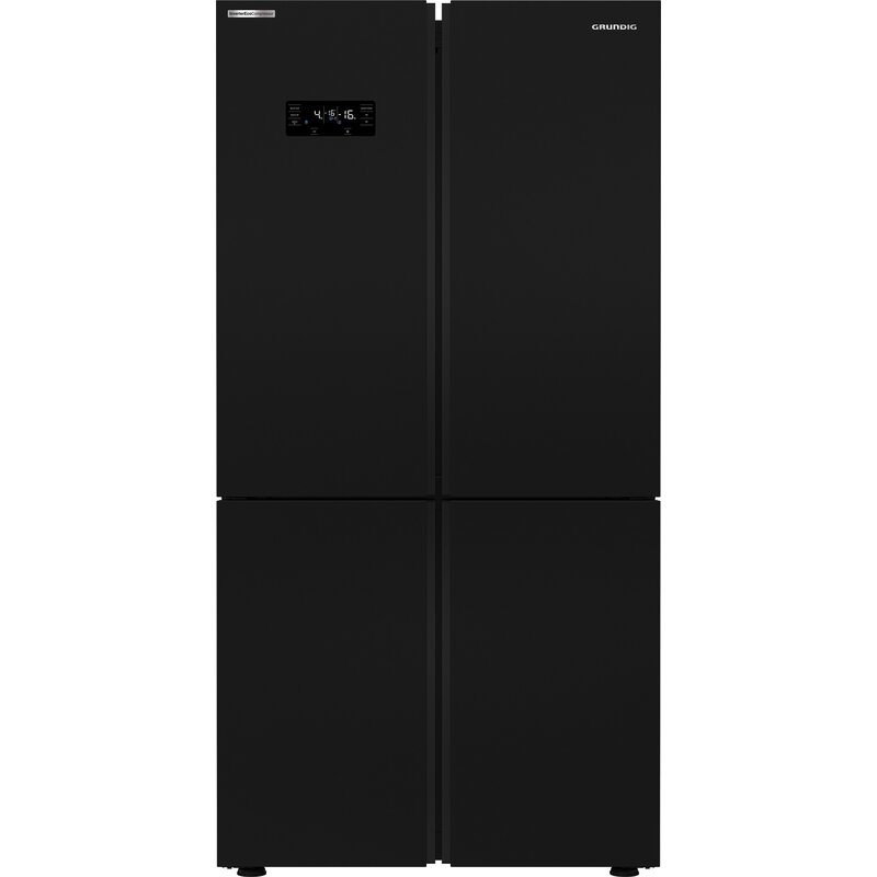 Lodówka GRUNDIG GQN21245GBN No frost Side by side Kostkarka 182cm Czarna