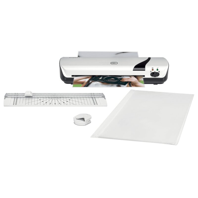 Laminator GBC Inspire+ A4 Szerokość laminacji 230 mm, Nagrzewanie 4 min Biały (Zestaw 4w1 z trymerem)