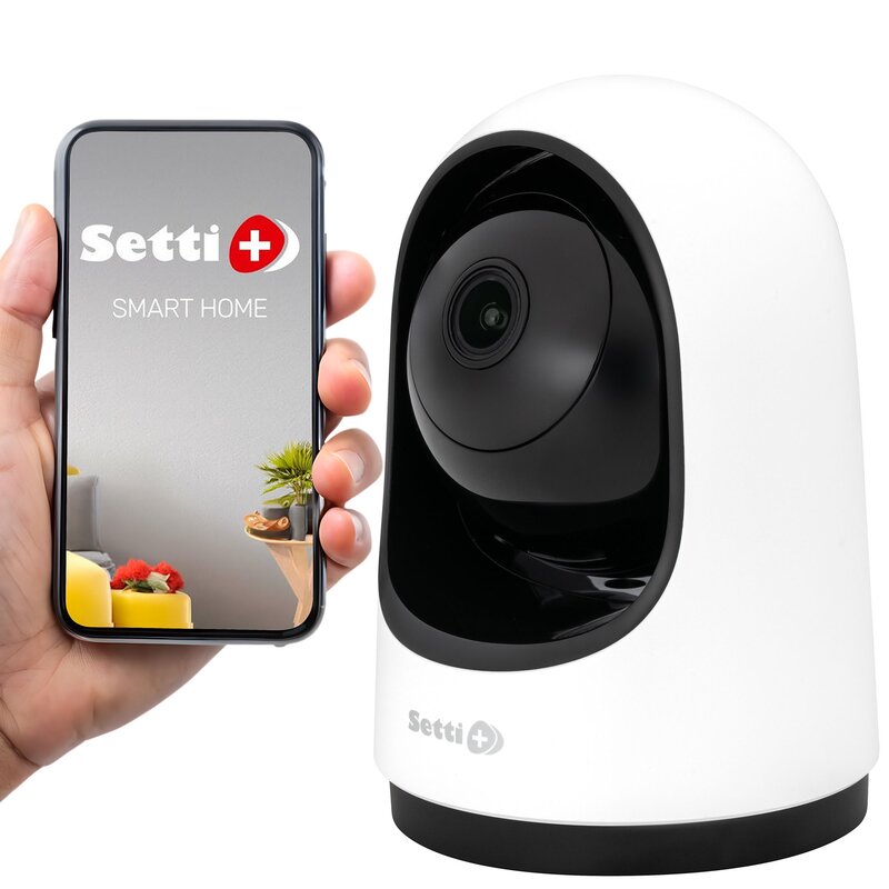 Kamera SETTI+ SC842 4MP 2K Smart, Wewnętrzna, Wi-Fi, Kamera obrotowa