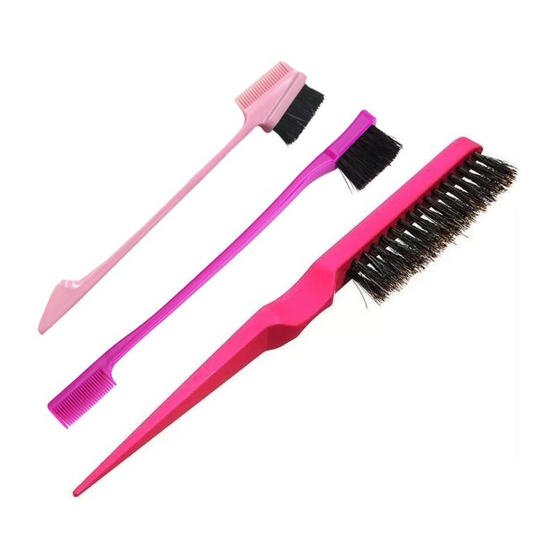 Zestaw szczotek BEAUTIFLY do brwi Różowy