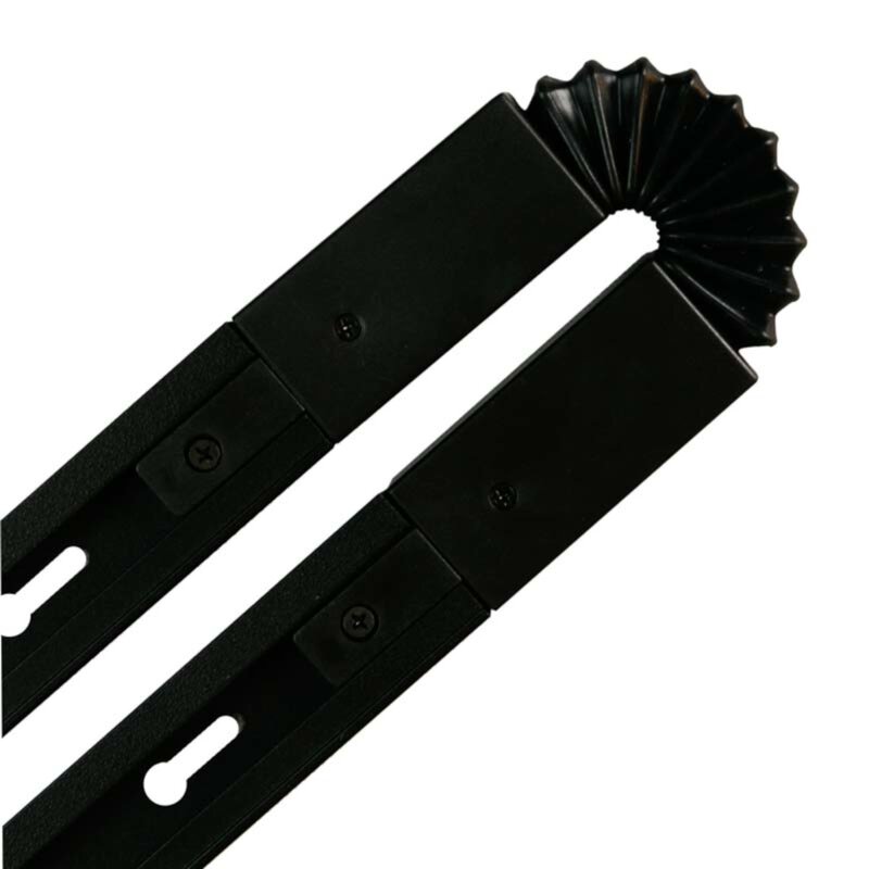 Złączka do szyny DPM X-Line Solid STCSB Czarny