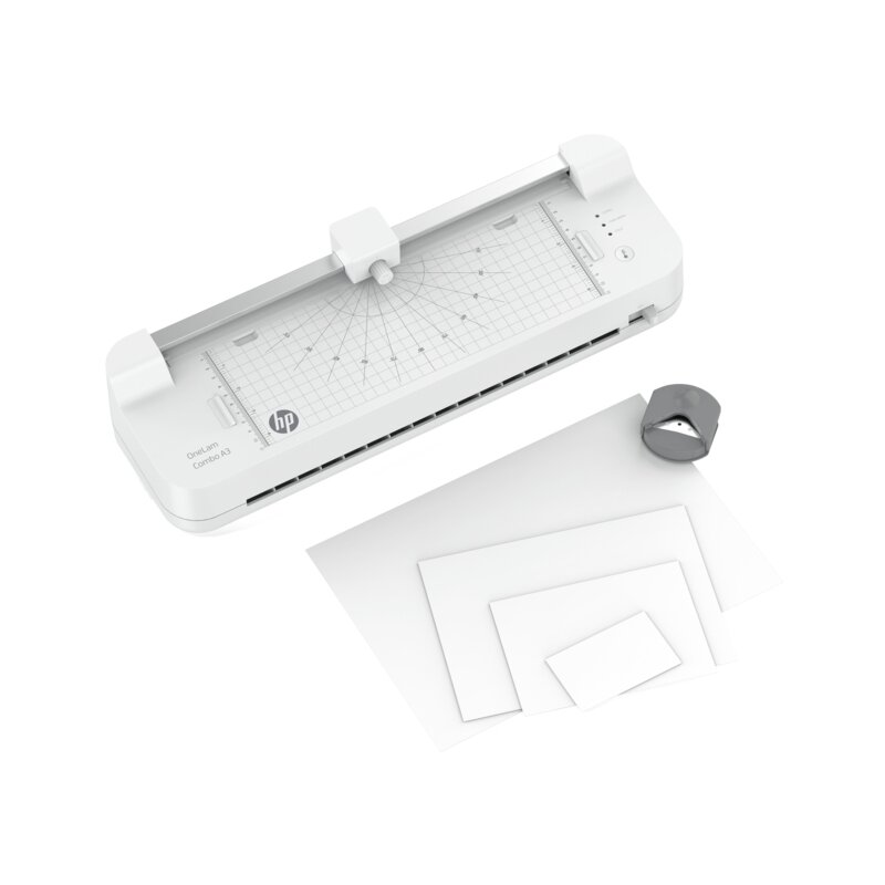 Laminator HP OneLam Combo A3 Szerokość laminacji 330 mm, Nagrzewanie 2-4 min Biały