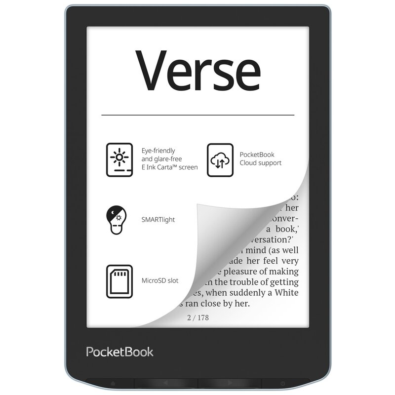 Czytnik E-booków PocketBook Verse 629 6" 8GB Wi-Fi Bright Blue