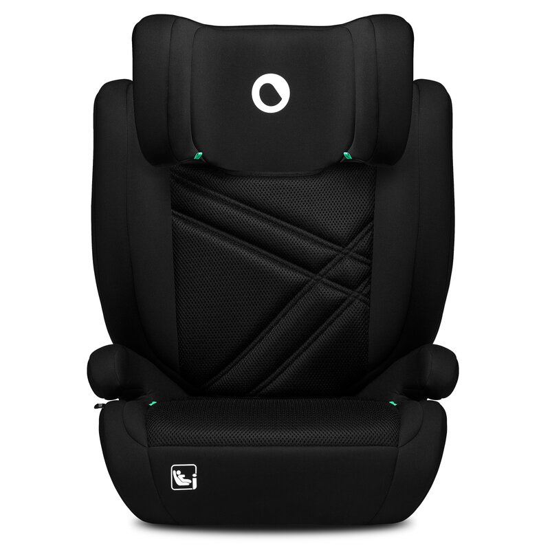Fotelik samochodowy LIONELO Hugo I-Size 100-150 cm (15-36 kg) Czarny