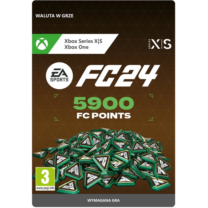 Kod aktywacyjny FC 24 Ultimate Team - 5900 punktów