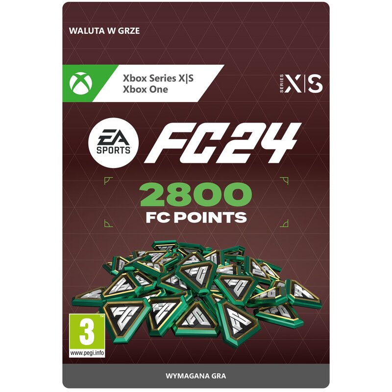 Kod aktywacyjny FC 24 Ultimate Team - 2800 punktów