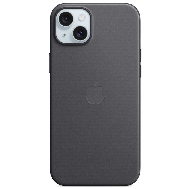 Etui Apple FineWoven z MagSafe do iPhone’a 15 Plus czarne