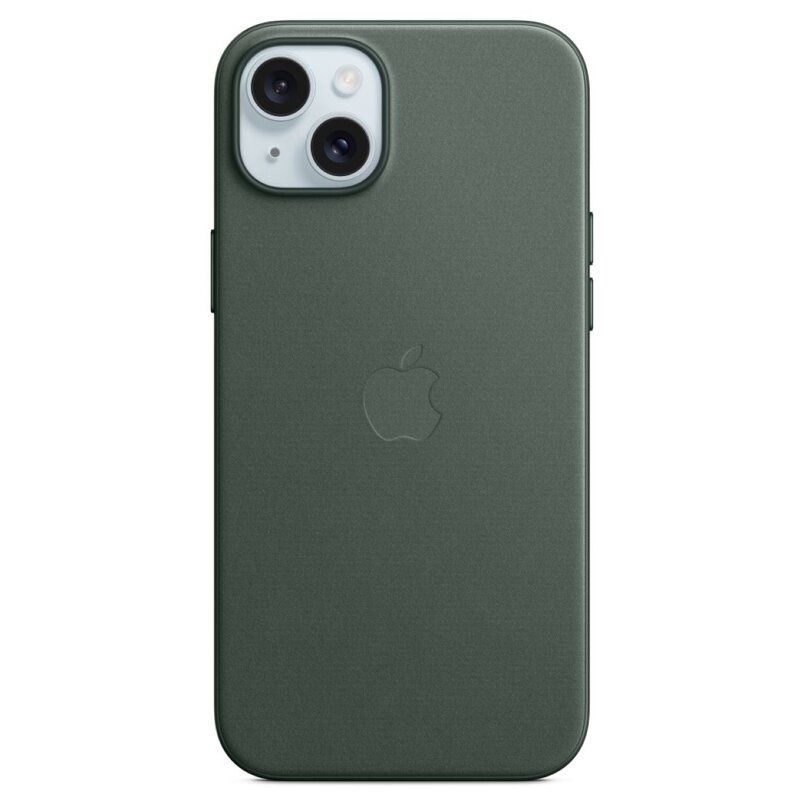 Apple z tkaniny FineWoven z MagSafe do iPhone 15 Plus Wieczna zieleń