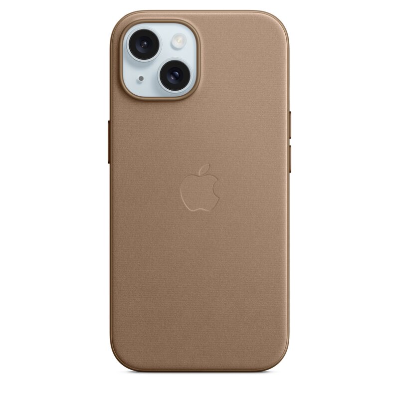 Etui APPLE FineWoven MagSafe do iPhone 15 Jasnobeżowy