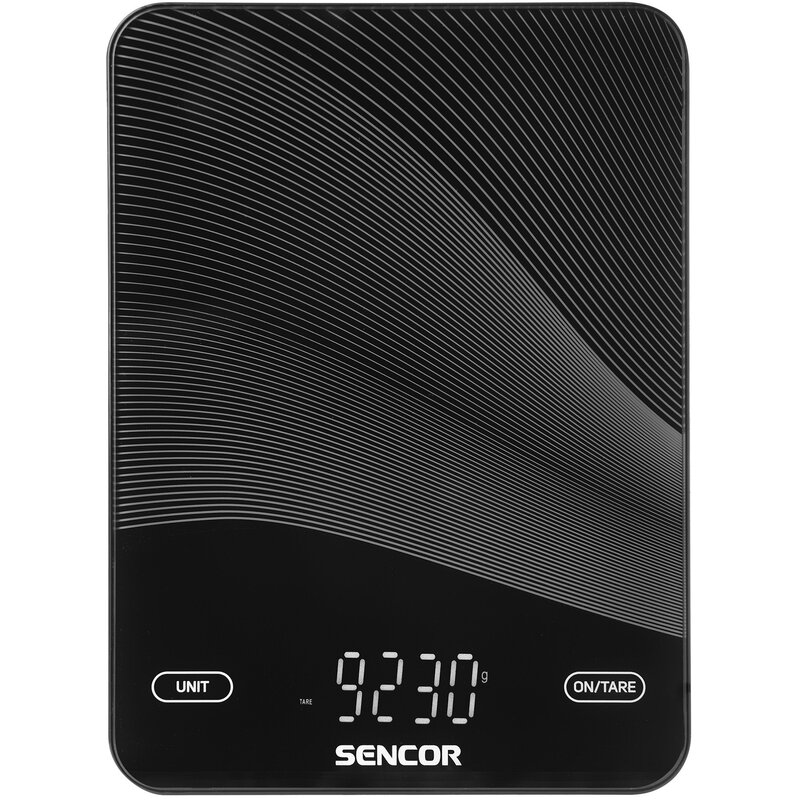 Sencor SKS 7700BK Tarowanie 10kg