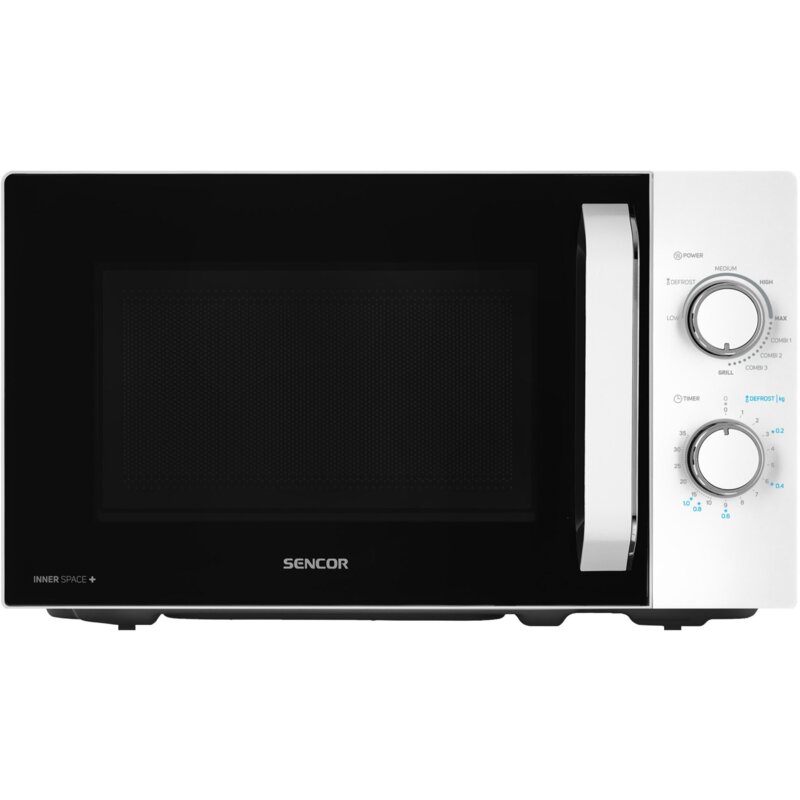 Kuchenka mikrofalowa SENCOR SMW 4220WH 700W średnica 25.5 cm pojemność 20L Biało-czarny