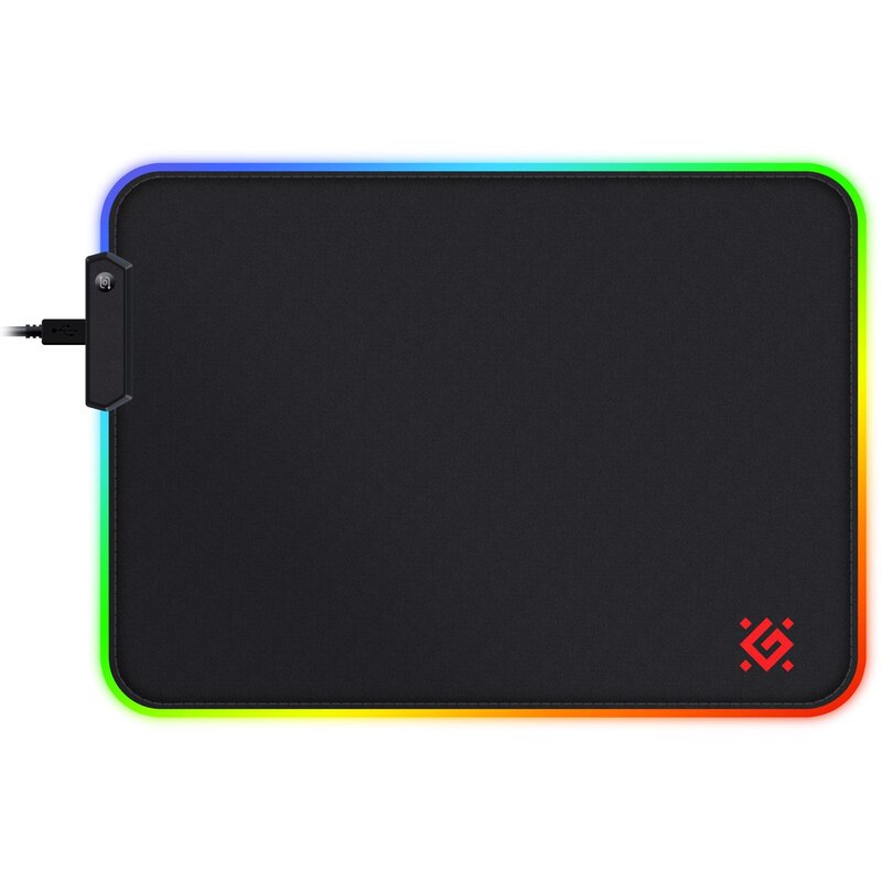 Podkładka DEFENDER Gaming Black L Light Led