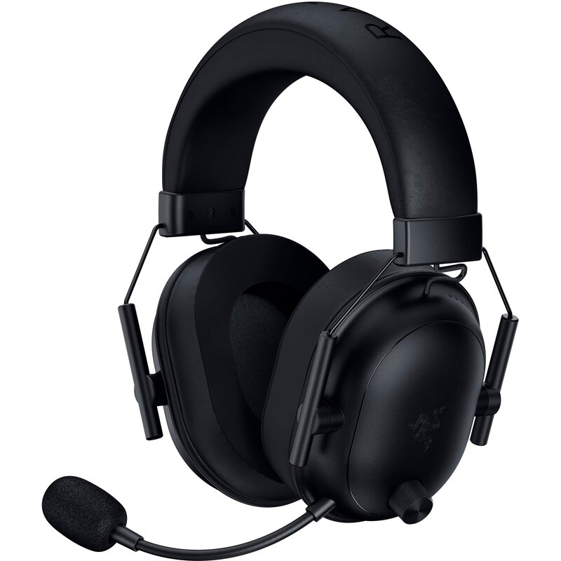 Słuchawki RAZER BlackShark V2 HyperSpeed Bezprzewodowe, Nauszne, Dźwięk przestrzenny Czarny