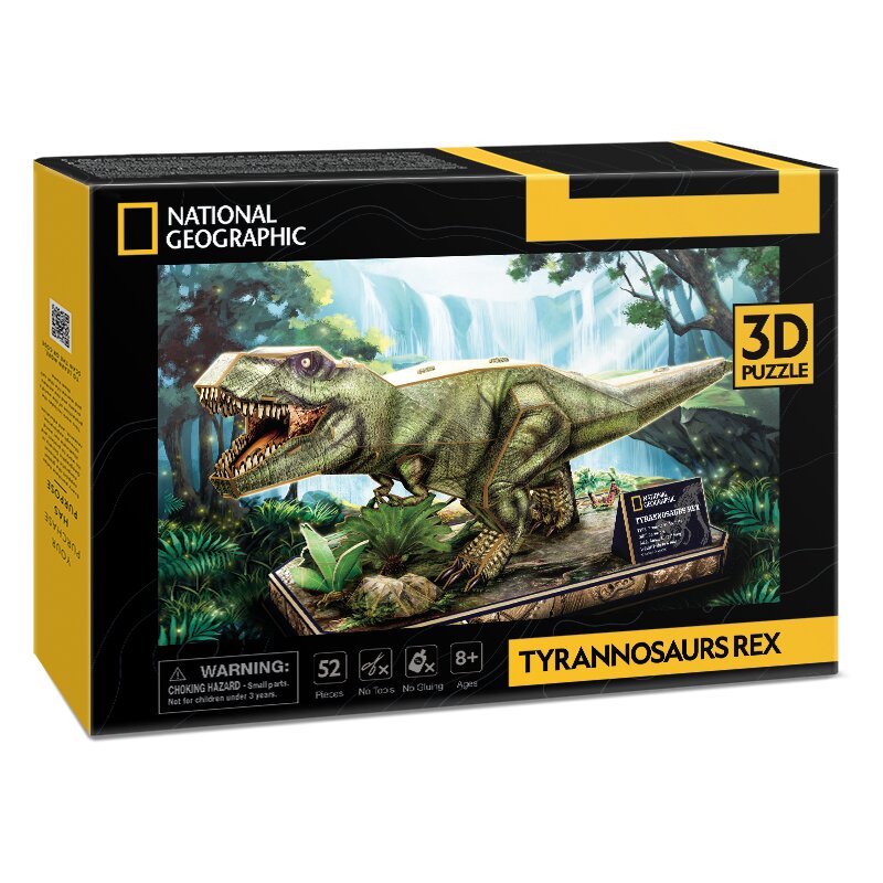 Puzzle 3D National Geographic T-Rex Dante