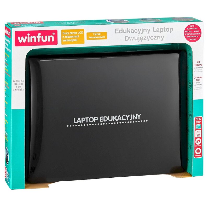 Zabawka laptop edukacyjny SMILY PLAY Dwujęzyczny 008085