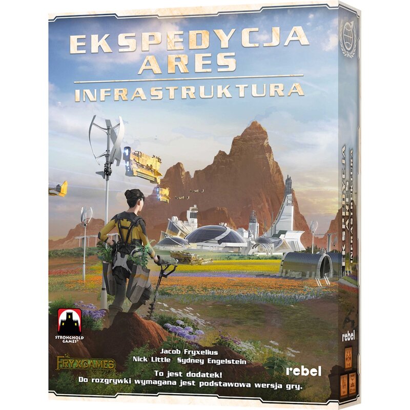 Gra karciana REBEL Terraformacja Marsa: Ekspedycja Ares Infrastruktura